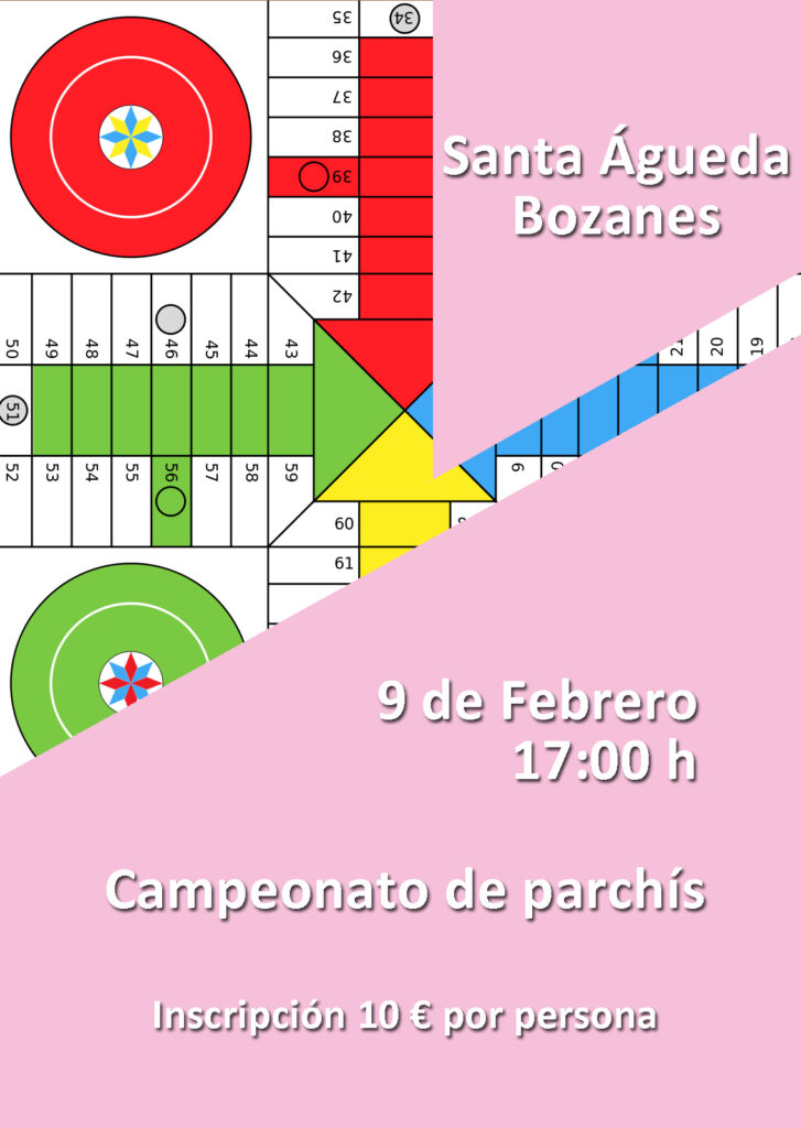 Campeonato parchís Santa Águeda de Bozanes